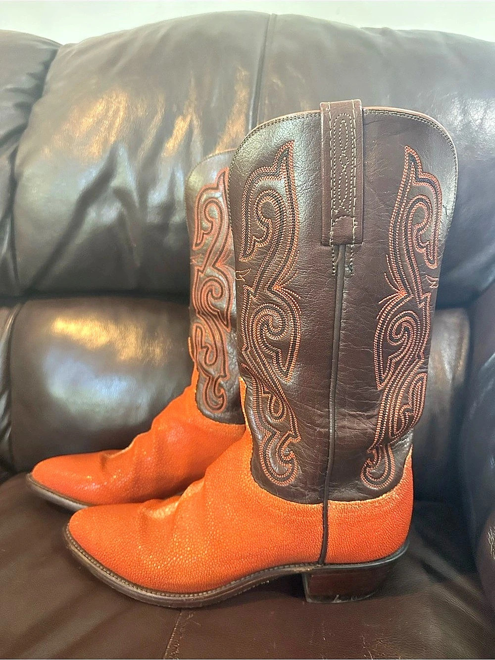 Lucchese stingray cowboy boots